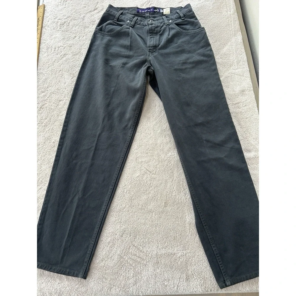 Vintage 90s Levis SilverTab Baggy Jeans Mens‎ 31x32 Gray Wash Wide Leg Skate EUC